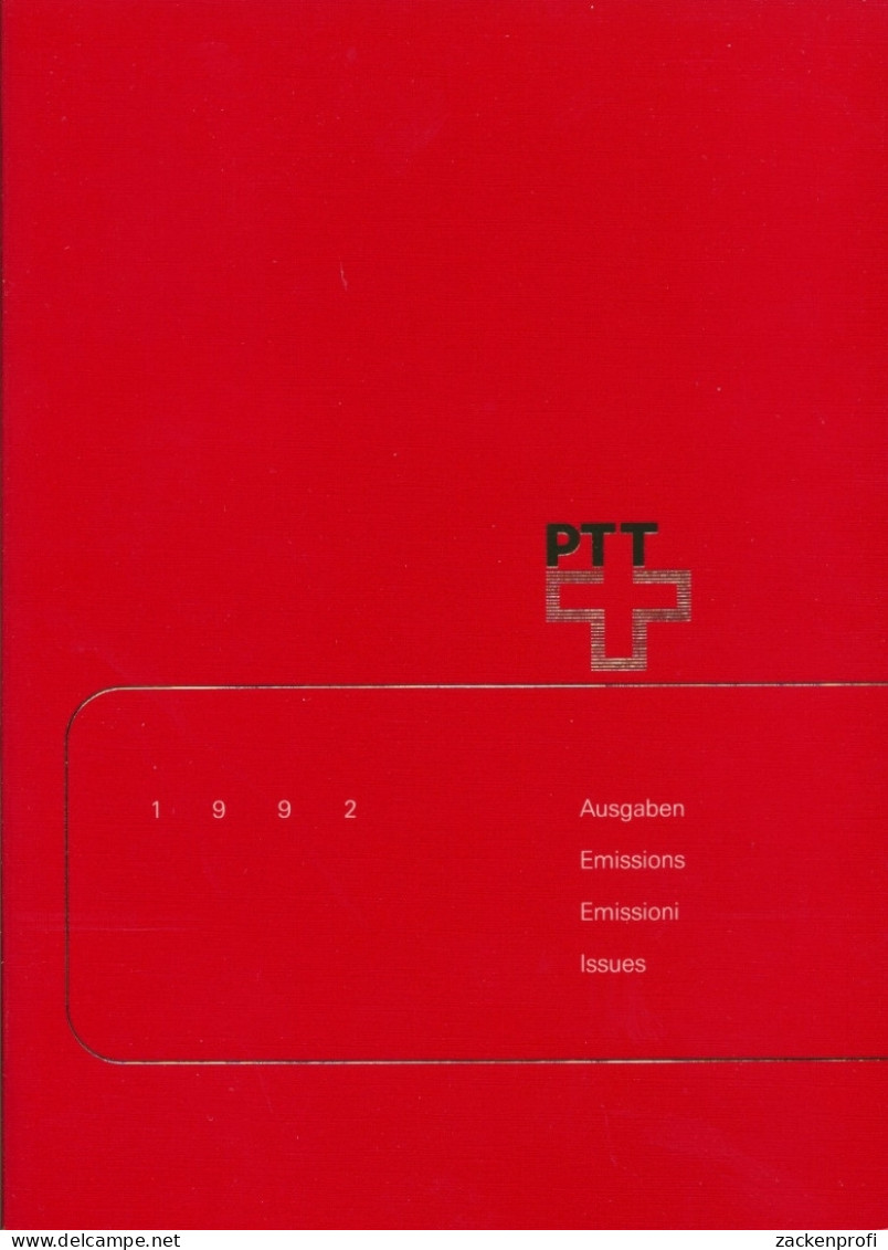 Schweiz Jahrbuch 1992 Gestempelt (XL16138) - Oblitérés