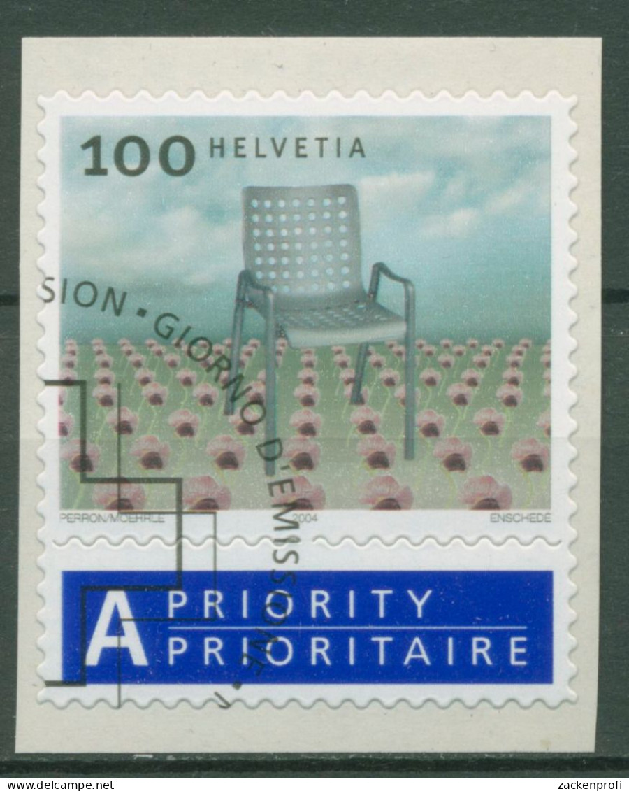 Schweiz 2004 Design-Klassiker Landi-Stuhl 1873 Gestempelt - Used Stamps