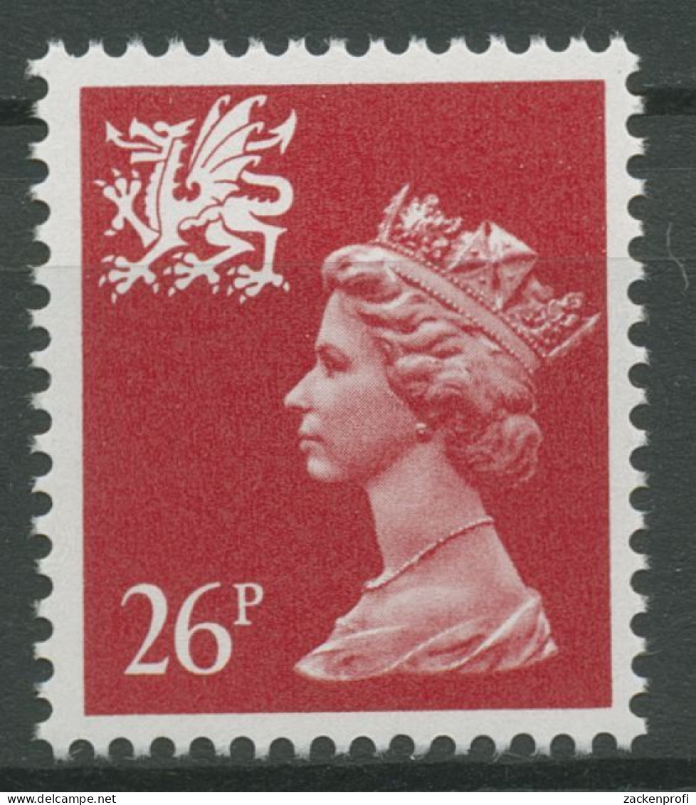 Großbritannien-Wales 1982 Königin Elisabeth II. 38 C Postfrisch - Gales