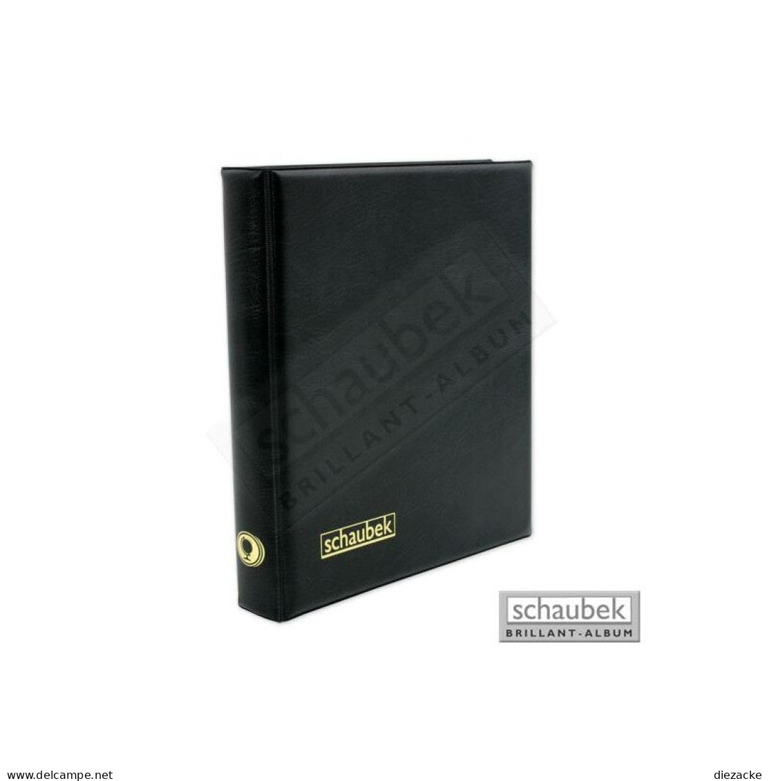 Schaubek Genius Ringbinder O. Kassette Schwarz Rb2075 Neu ( - Binders Only