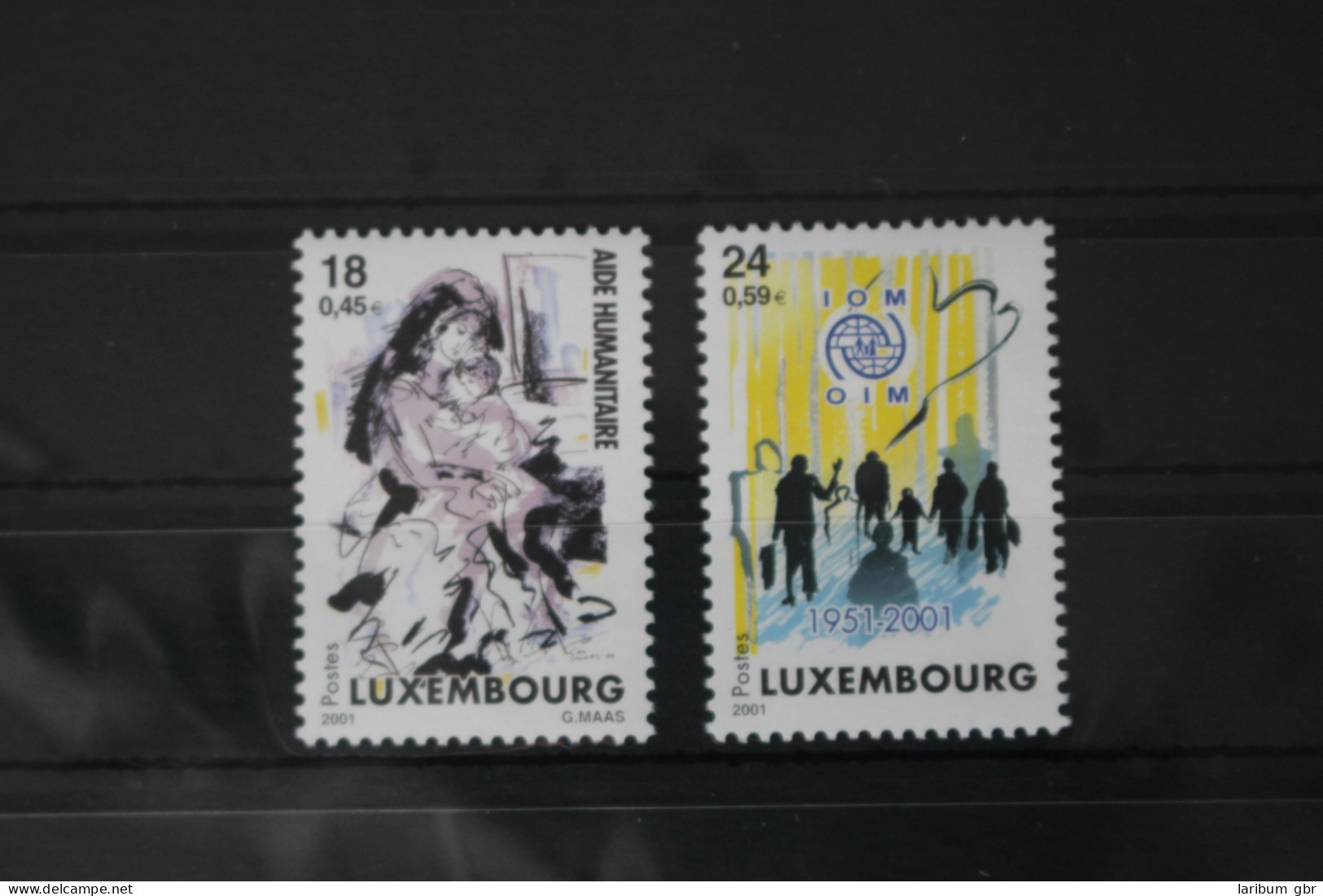 Luxemburg 1535-1536 Postfrisch #WA737 - Other & Unclassified