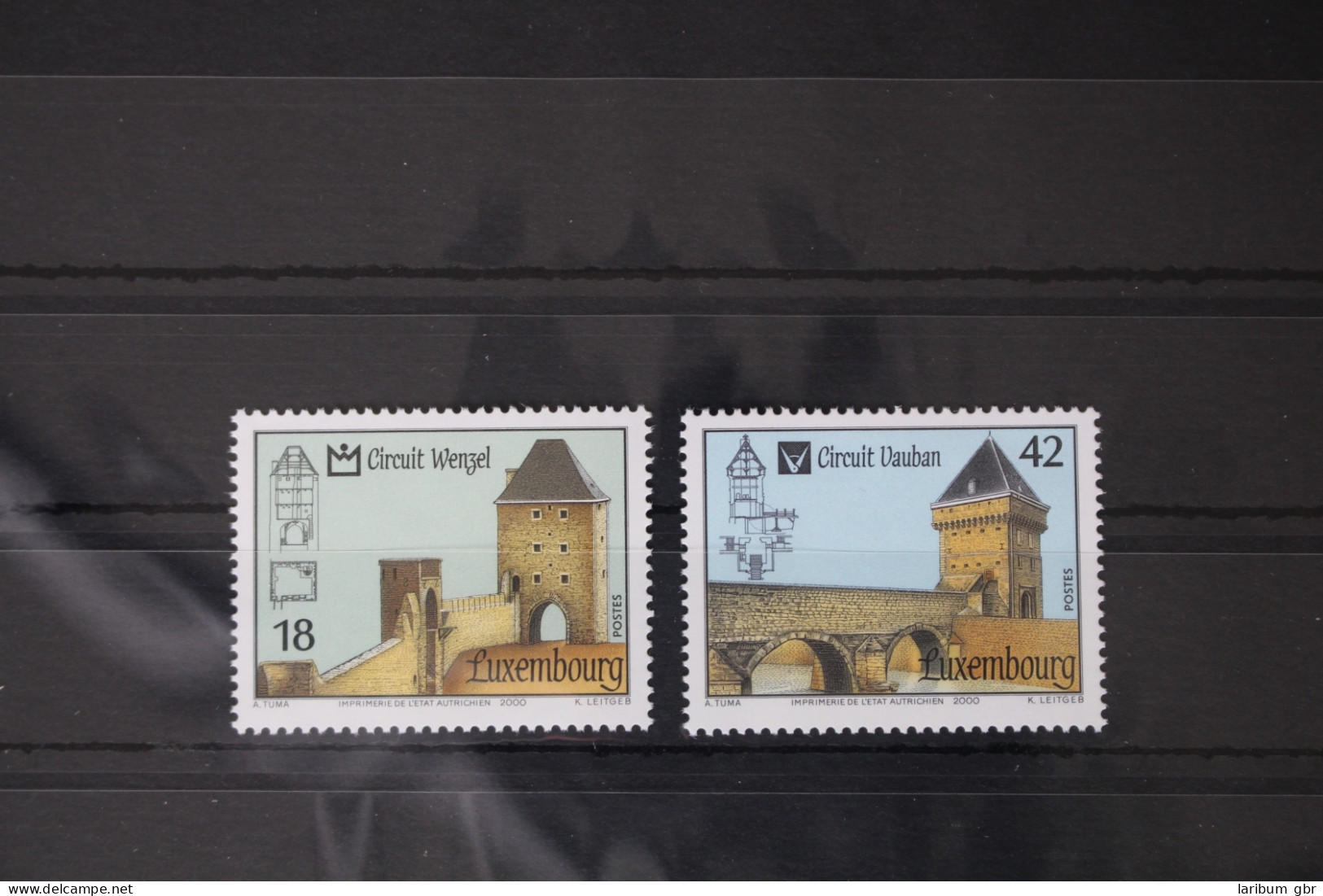 Luxemburg 1512-1513 Postfrisch UNESCO Weltkulturerbe #WA566 - Other & Unclassified