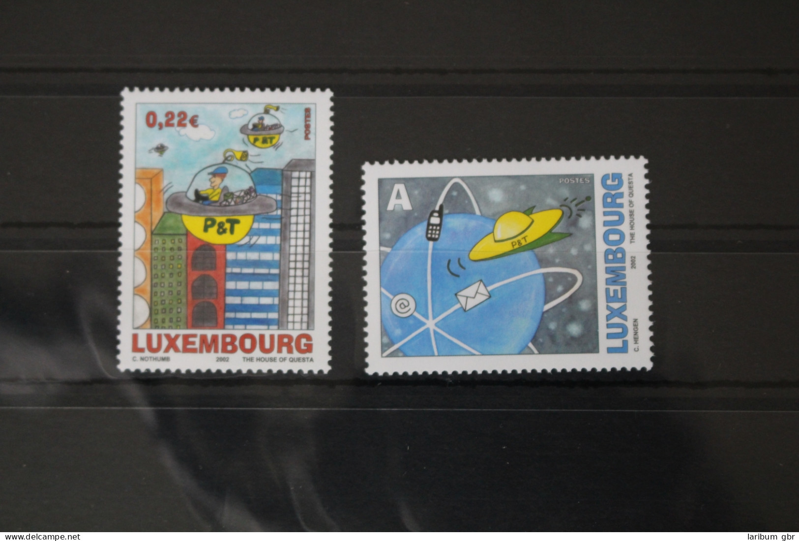 Luxemburg 1590-1591 Postfrisch #WA772 - Other & Unclassified