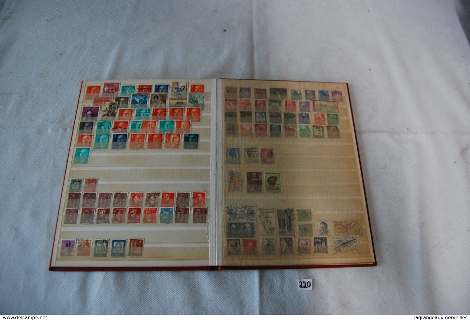 C220 Ancien Livret De Collection - Timbres Divers 2 - Collezioni (in Album)