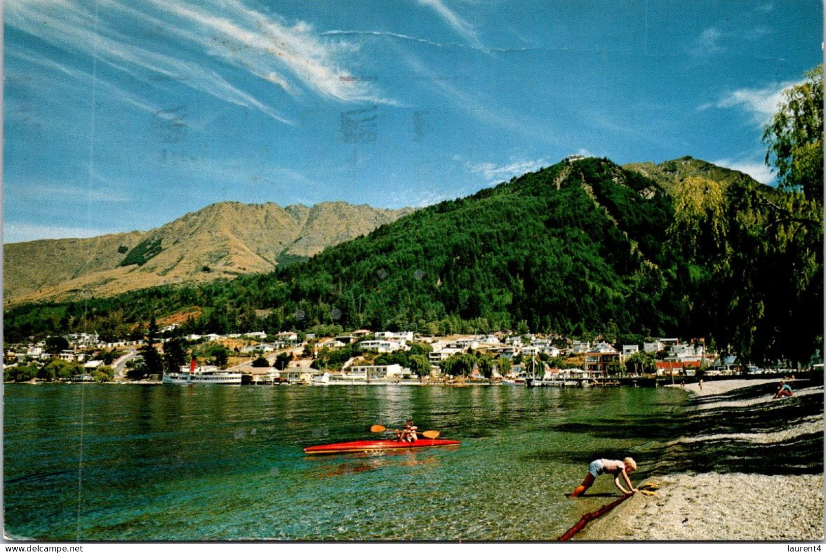 6-4-2024 (1 Z 14) New Zealand - Queenstown Lake (posted To Australia 1975) - Nouvelle-Zélande