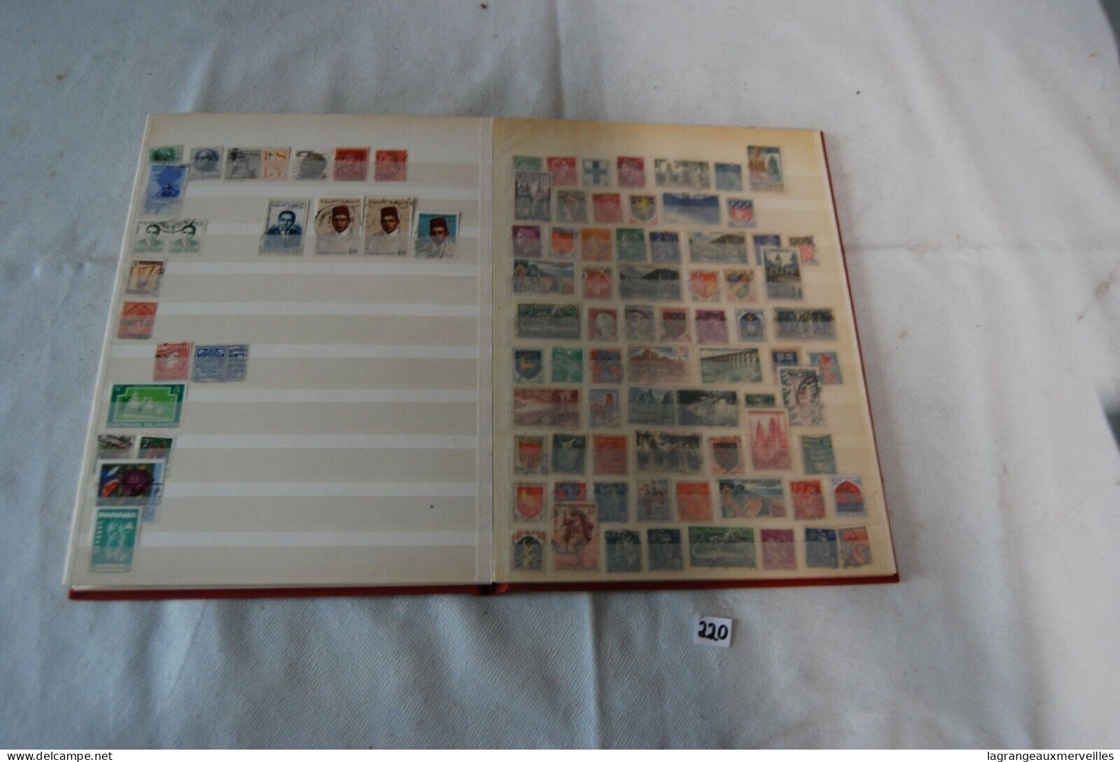 C220 Ancien Livret De Collection - Timbres Divers 3 - Collections (en Albums)