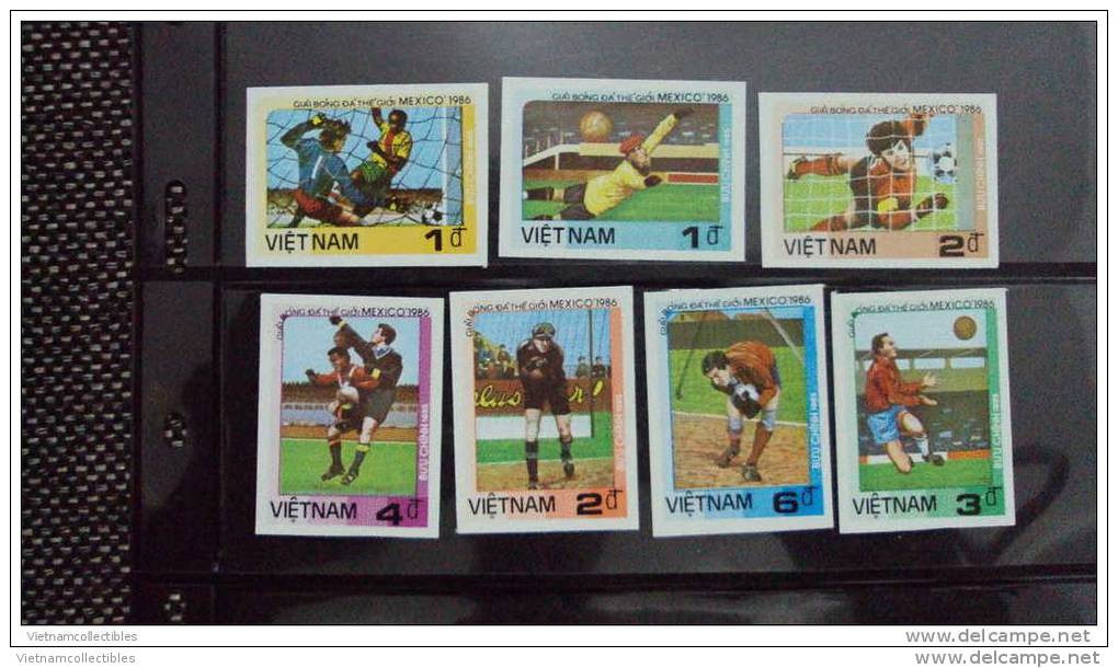 Vietnam Viet Nam MNH Imperf Stamps 1985 : World Cup Football In Mexico (Ms479) - Vietnam