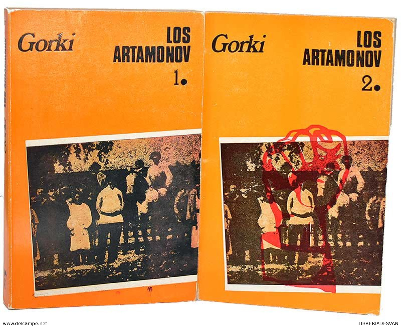 Los Artamonov. 2 Tomos - Maximo Gorki - Literatura