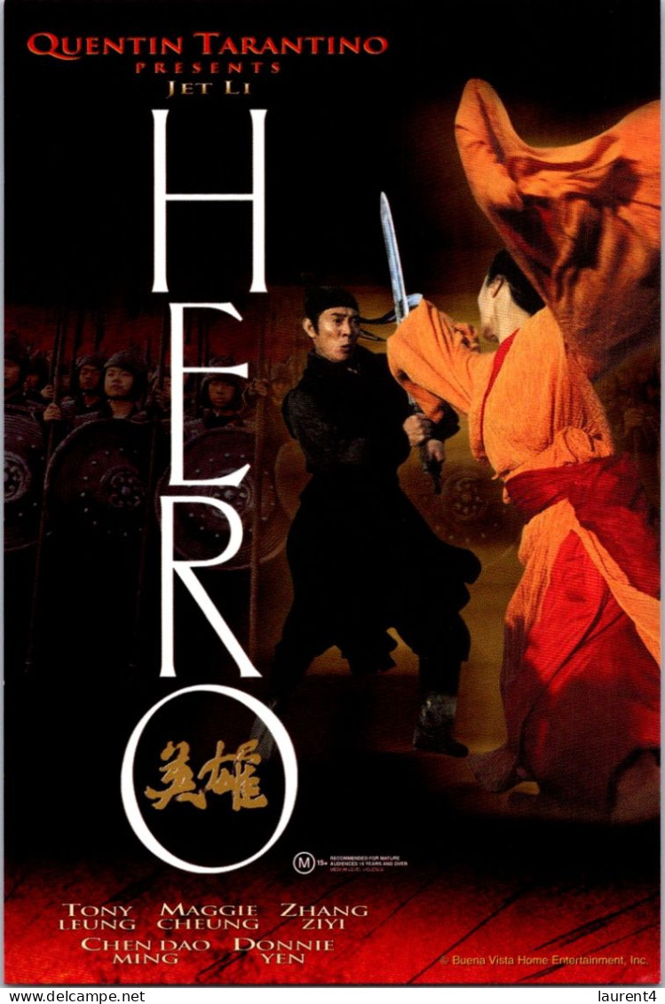 6-4-2024 (1 Y 15) Movie - Hero - Affiches Sur Carte