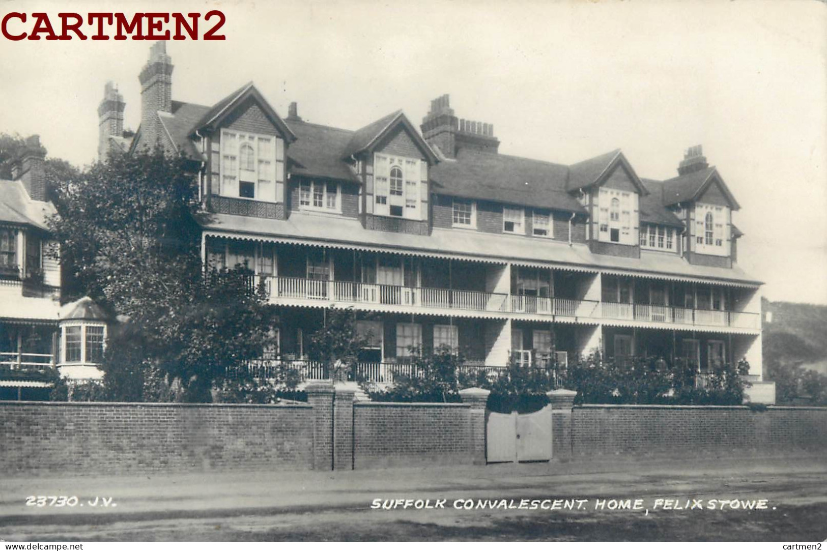 SUFFOLK CONVALESCENT HOME FELIX STOWE ENGLAND ANGLETERRE ROYAUME UNI UNITED KINGDOM - Andere & Zonder Classificatie