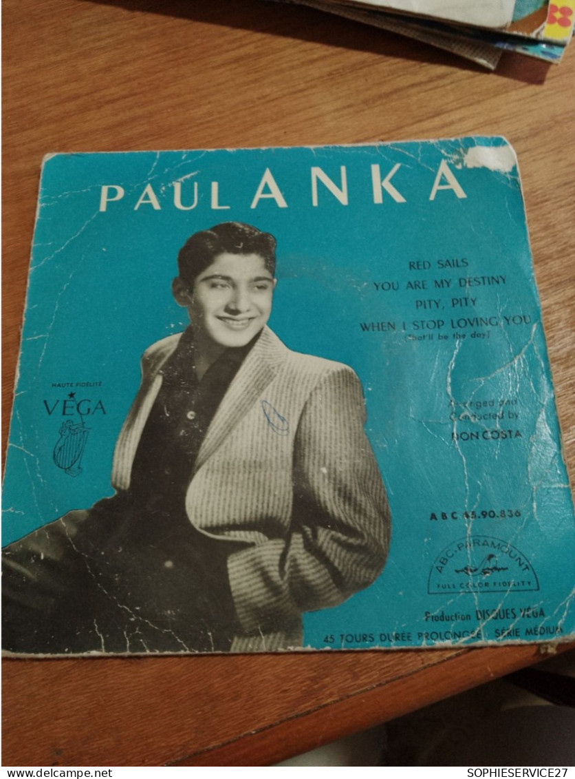 155 // 45 TOURS /  PAUL ANKA - Altri - Inglese