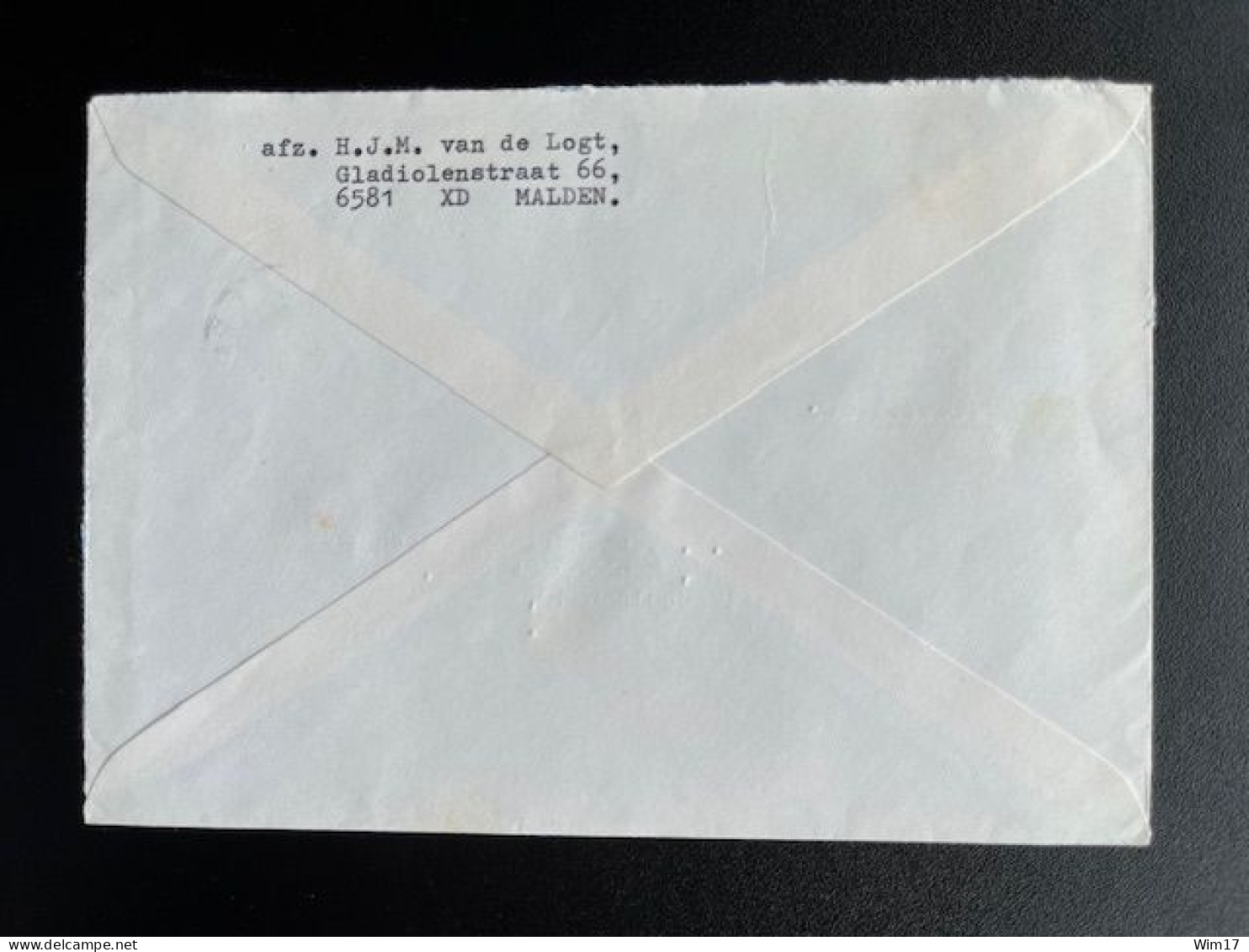 NETHERLANDS 1981 REGISTERED LETTER MALDEN TO UTRECHT 28-04-1981 NEDERLAND AANGETEKEND - Briefe U. Dokumente