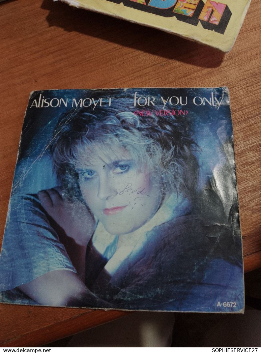 155 // 45 TOURS /  ALISON MOYET / FOR YOU  ONLY - Altri - Inglese