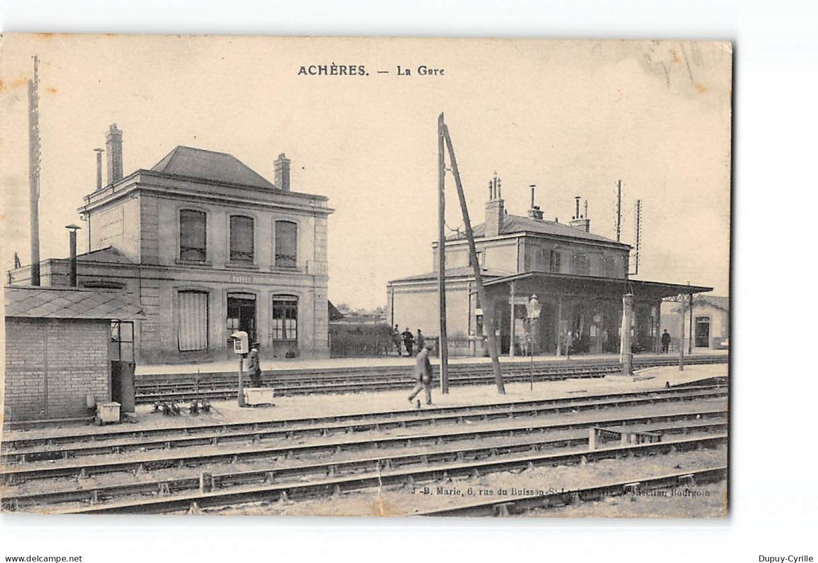 ACHERES - La Gare - état - Acheres