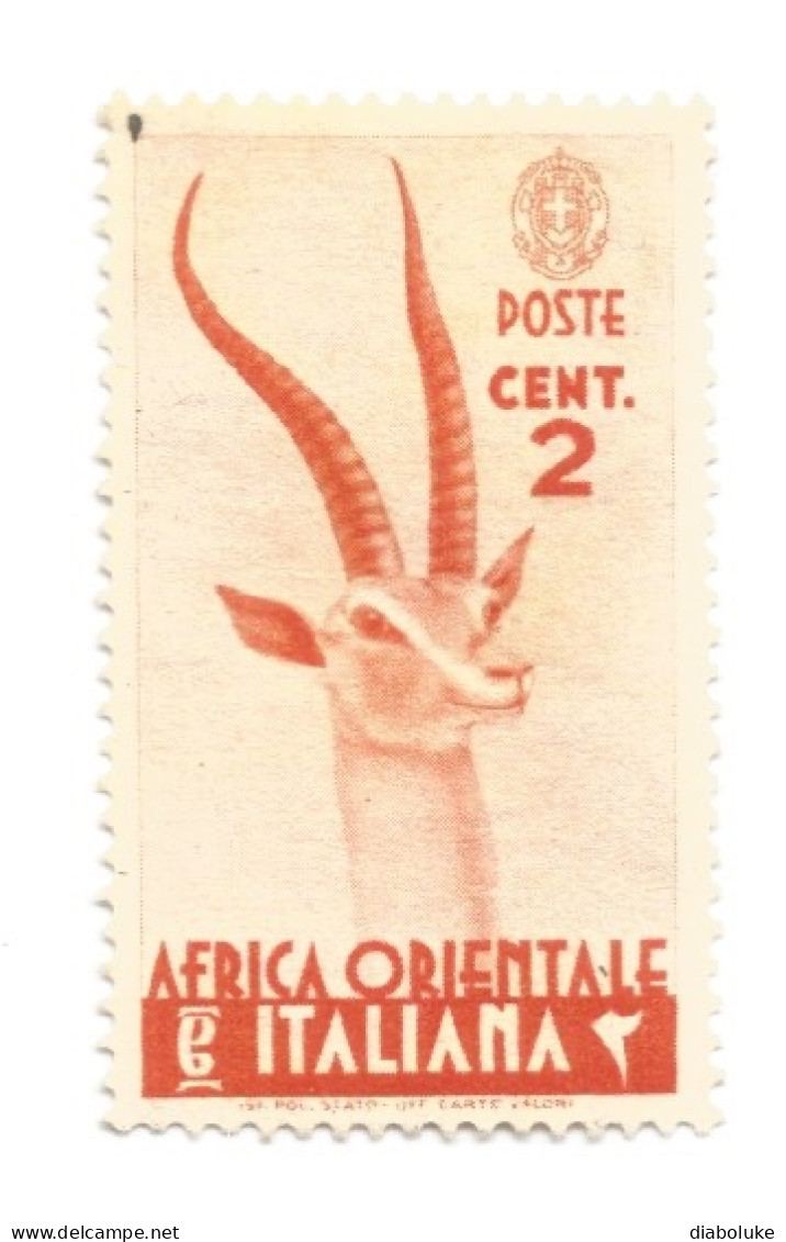 (COLONIE E POSSEDIMENTI) 1938, AFRICA ORIENTALE ITALIANA, SOGGETTI VARI - 9 Francobolli Usati - Africa Oriental Italiana