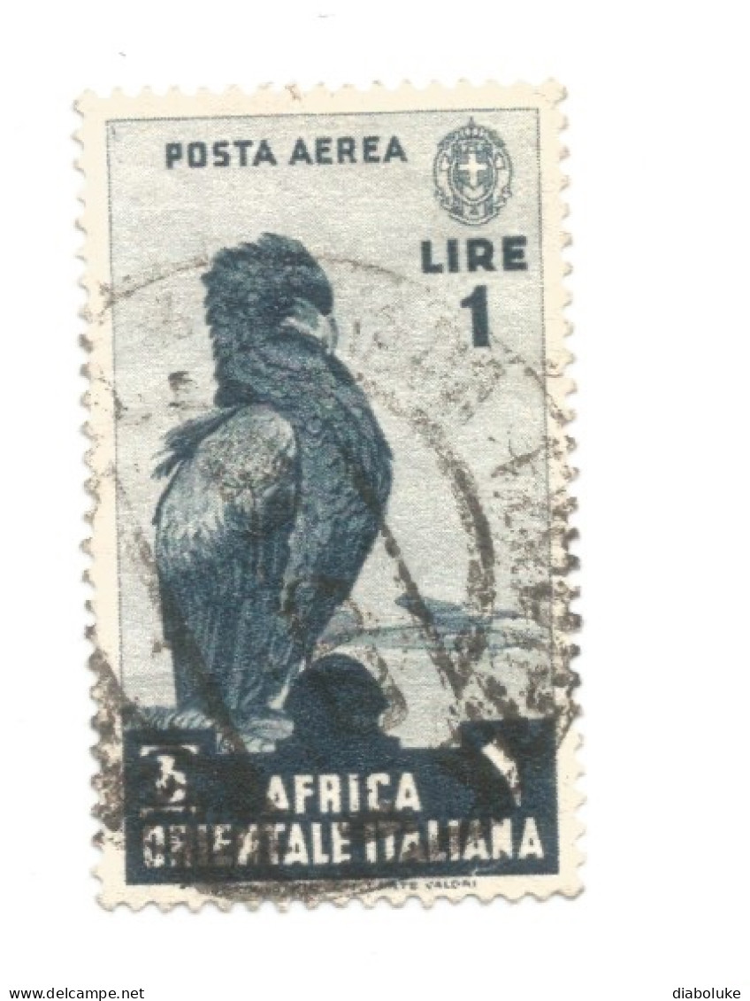 (COLONIE E POSSEDIMENTI) 1938, AFRICA ORIENTALE ITALIANA, SOGGETTI VARI - 9 francobolli usati