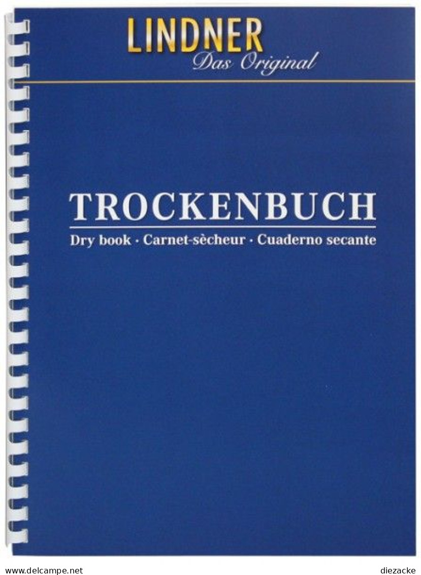 Lindner Trockenbuch Einfach, DIN A4, 10 Löschkartenblätter 846 Neu ( - Otros & Sin Clasificación