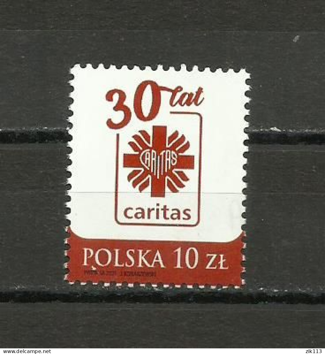 POLAND 2021 - ECONOMIC  STAMP, RED CROSS, CARITAS , MNH - Ongebruikt