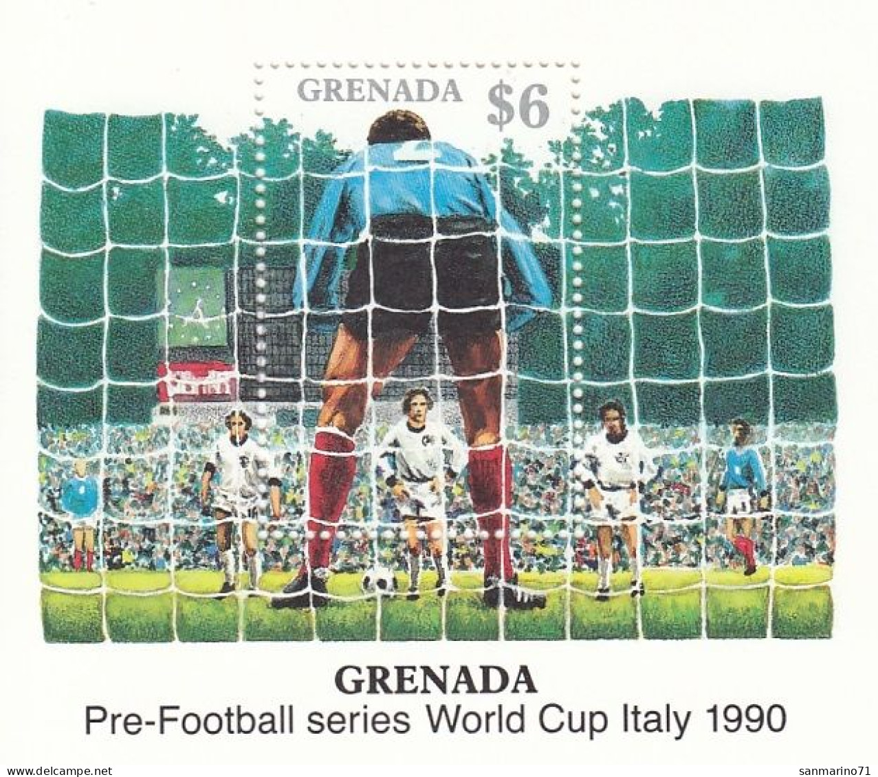 GRENADA Block 223,unused - 1990 – Italien