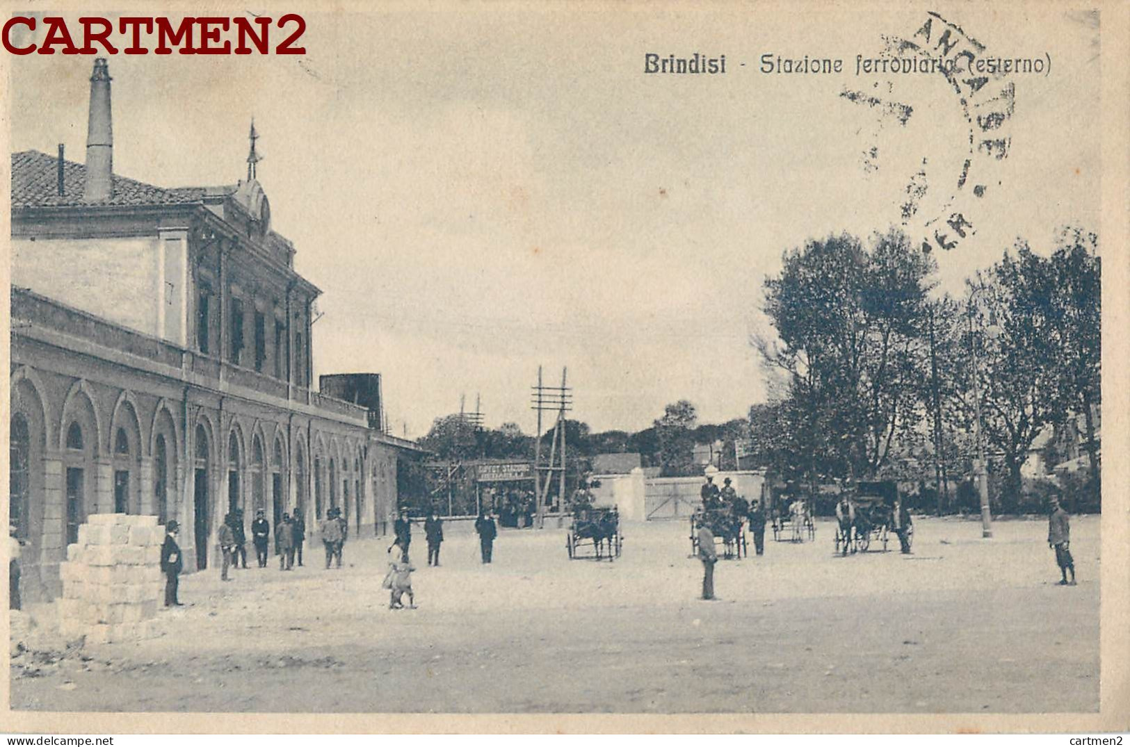 BRINDISI STAZIONE FERROVIARO ESTERNO BAHNHOF GARE ITALIA - Brindisi