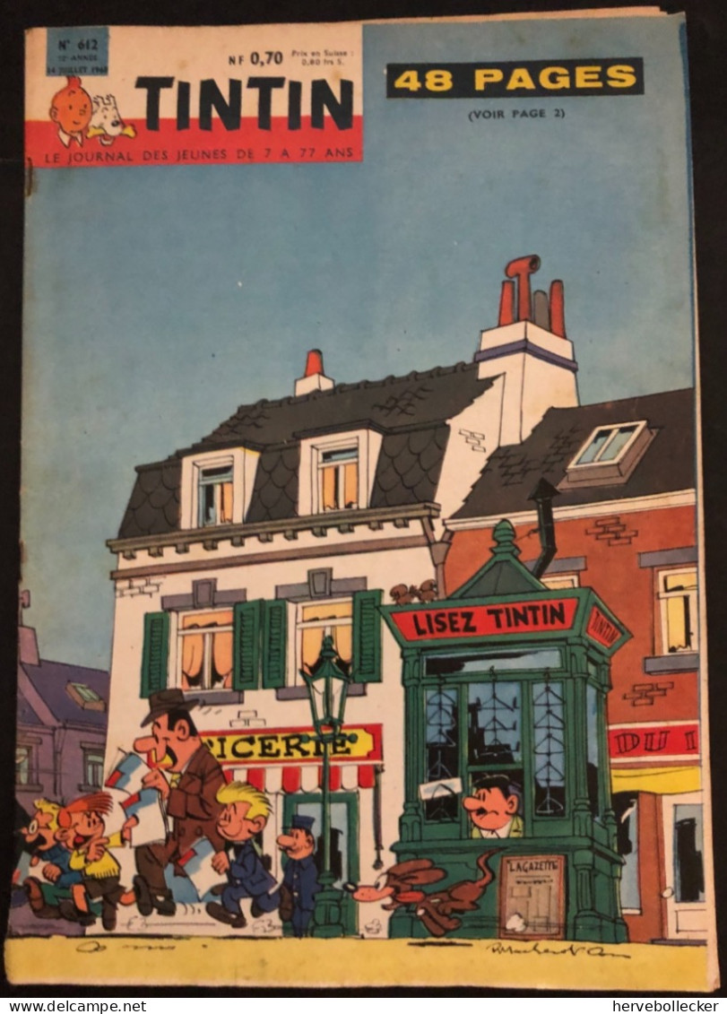 TINTIN Le Journal Des Jeunes N° 612 - 1960 - Tintin