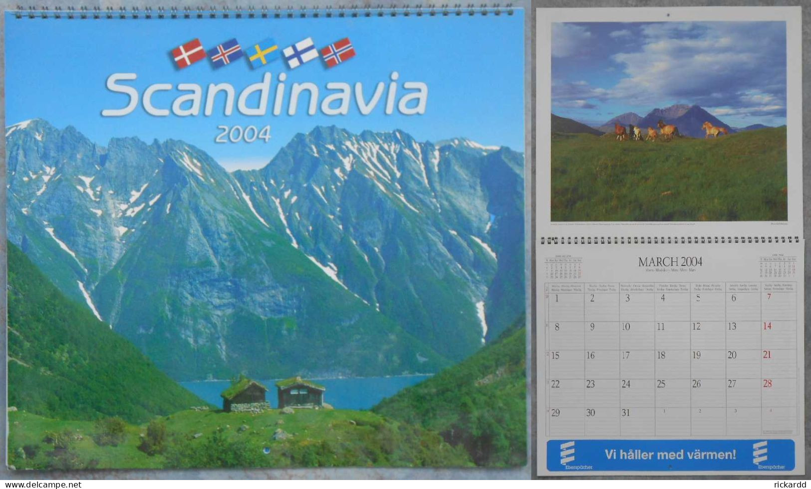 Calendar: Scandinavia 2004 - Big : 2001-...