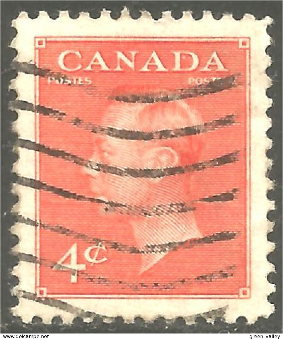 XZ01-0027 Roi King George VI 4c Canada - Oblitérés