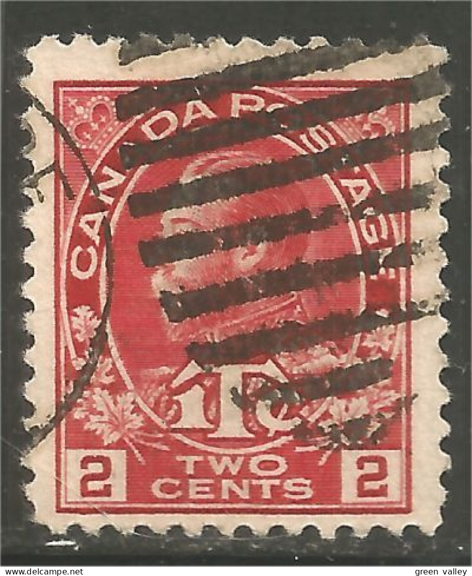 XZ01-0009 Roi King George V 2c Red Canada Admiral - Used Stamps