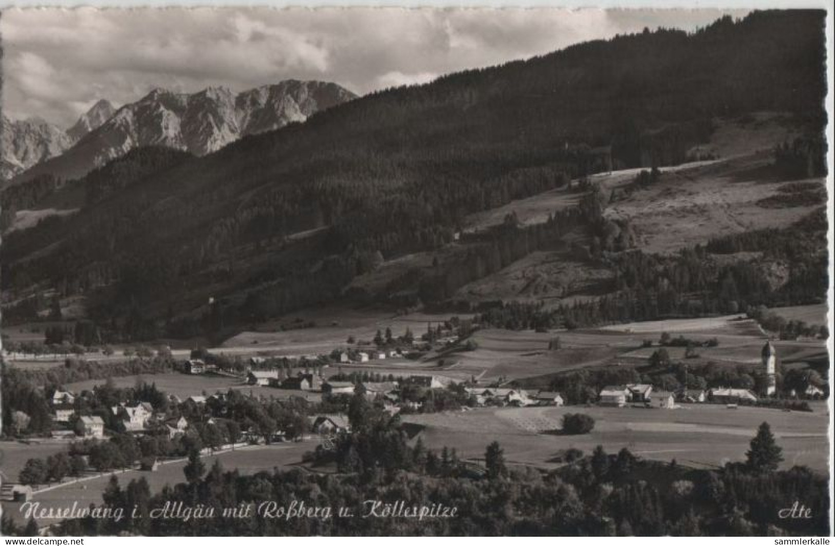 72172 - Nesselwang - Mit Rossberg - 1955 - Füssen