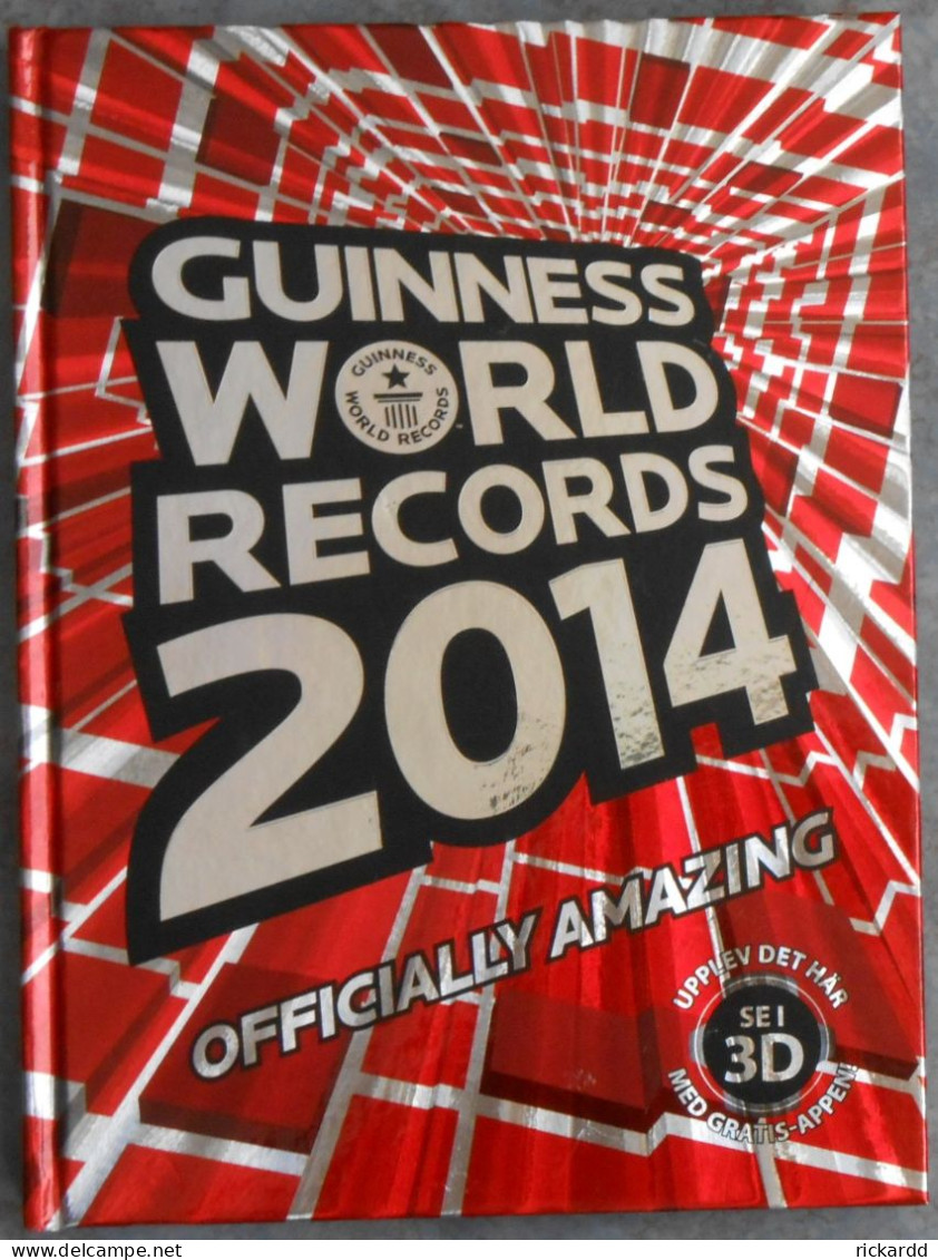 Bok: Guinness World Records 2014 I Nyskick - Langues Scandinaves