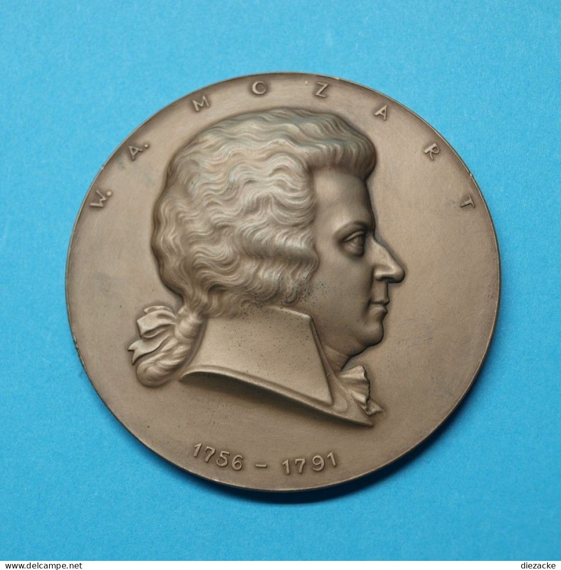 Bronzemedaille Wolfgang A. Mozart (M3539 - Non Classés