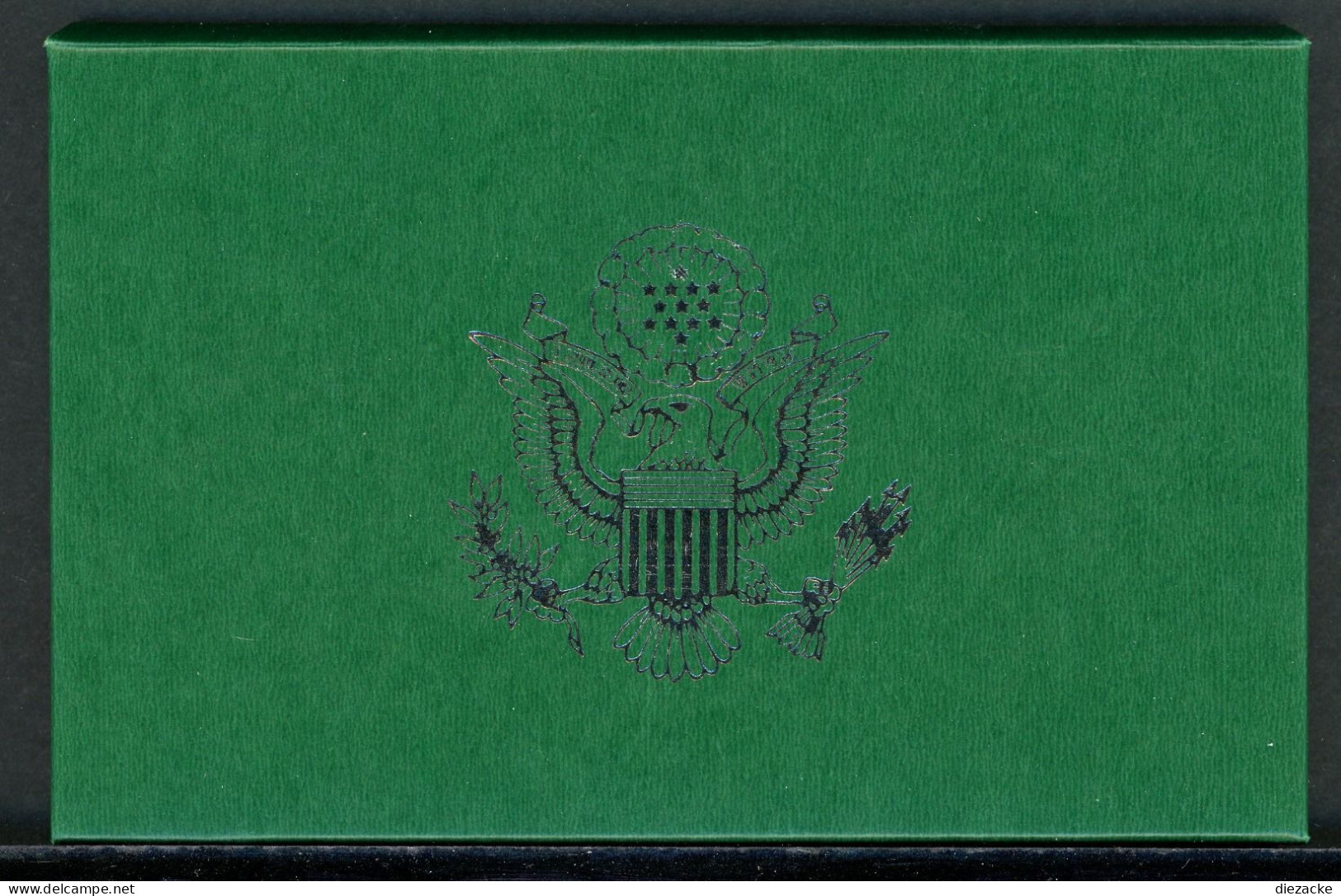 USA 1998 Proof Set 1 Cent - Half Dollar In Hartbox, Zertifikat PP (KMS009 - Mint Sets