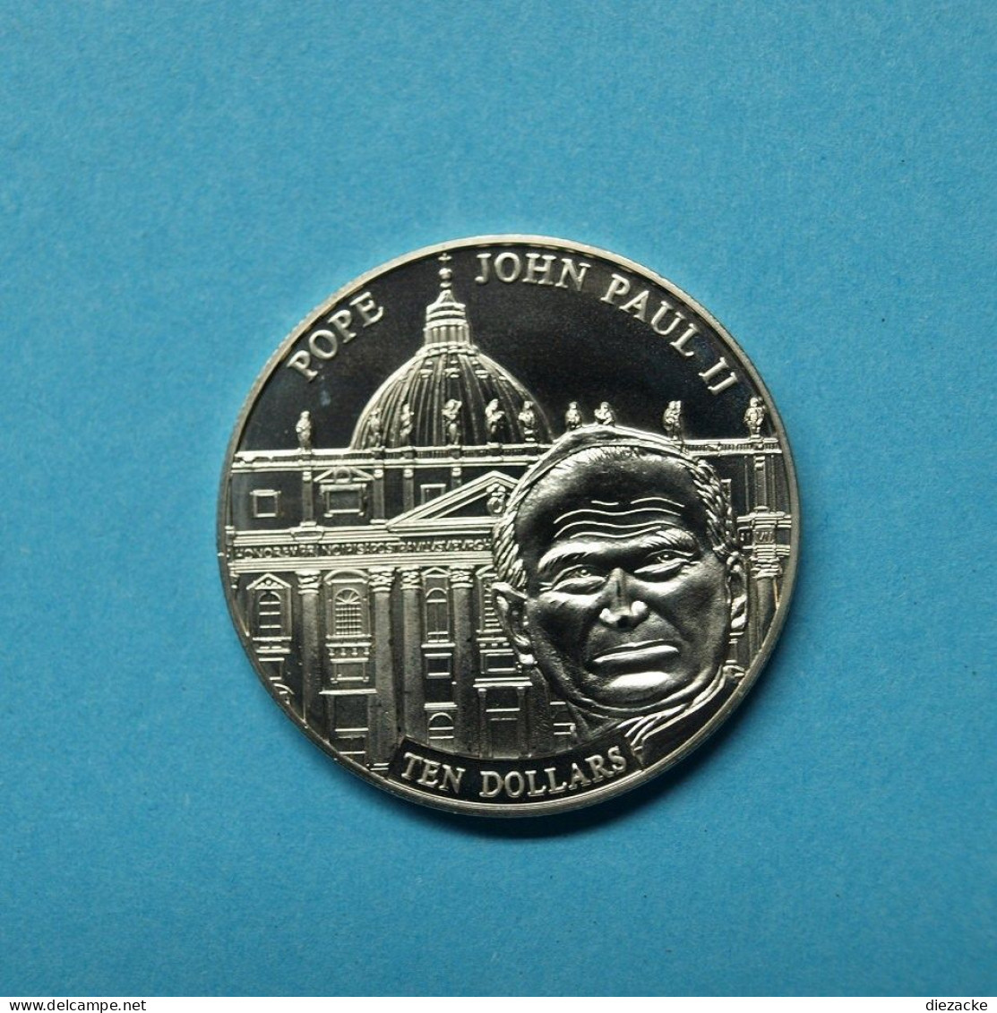 Liberia 2005 10 Dollars Johannes Paul II. ST (MZ700 - Liberia