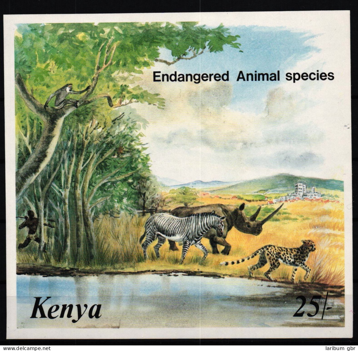 Kenia Block 26 Postfrisch Wildtiere #KC589 - Kenya (1963-...)