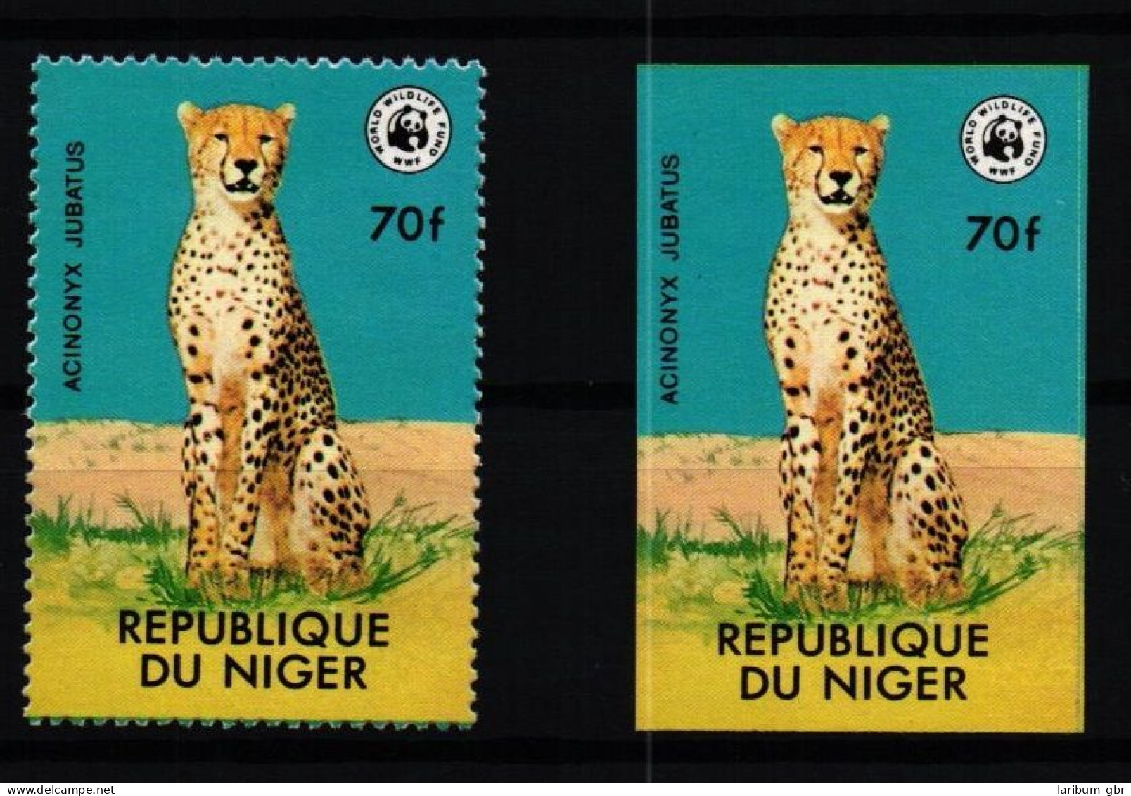 Niger 635 A Und B Postfrisch Wildtiere #KC580 - Níger (1960-...)