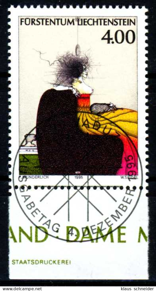 LIECHTENSTEIN 1995 Nr 1123 ZENTR-ESST X1A2B6A - Usados