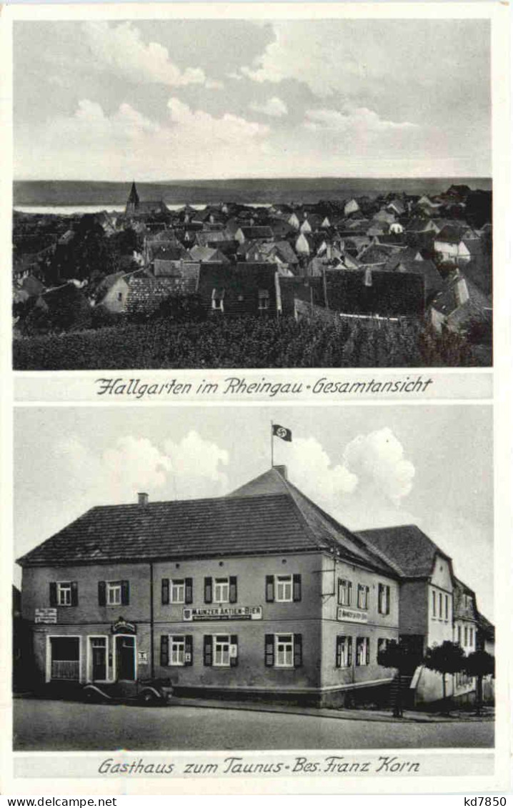 Hallgarten Im Rheingau - Gasthaus Zum Taunus - 3. Reich - Oestrich-Winkel