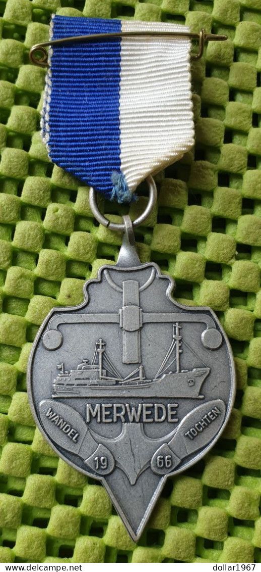 Medaille - Wandel Tochten Merwede 1966 ( ZH - NB ) -   Foto's  For Condition.(Originalscan !!) - Commerce