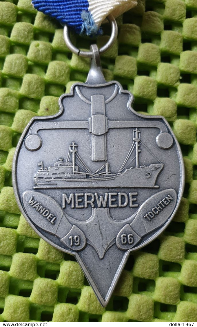 Medaille - Wandel Tochten Merwede 1966 ( ZH - NB ) -   Foto's  For Condition.(Originalscan !!) - Commerce