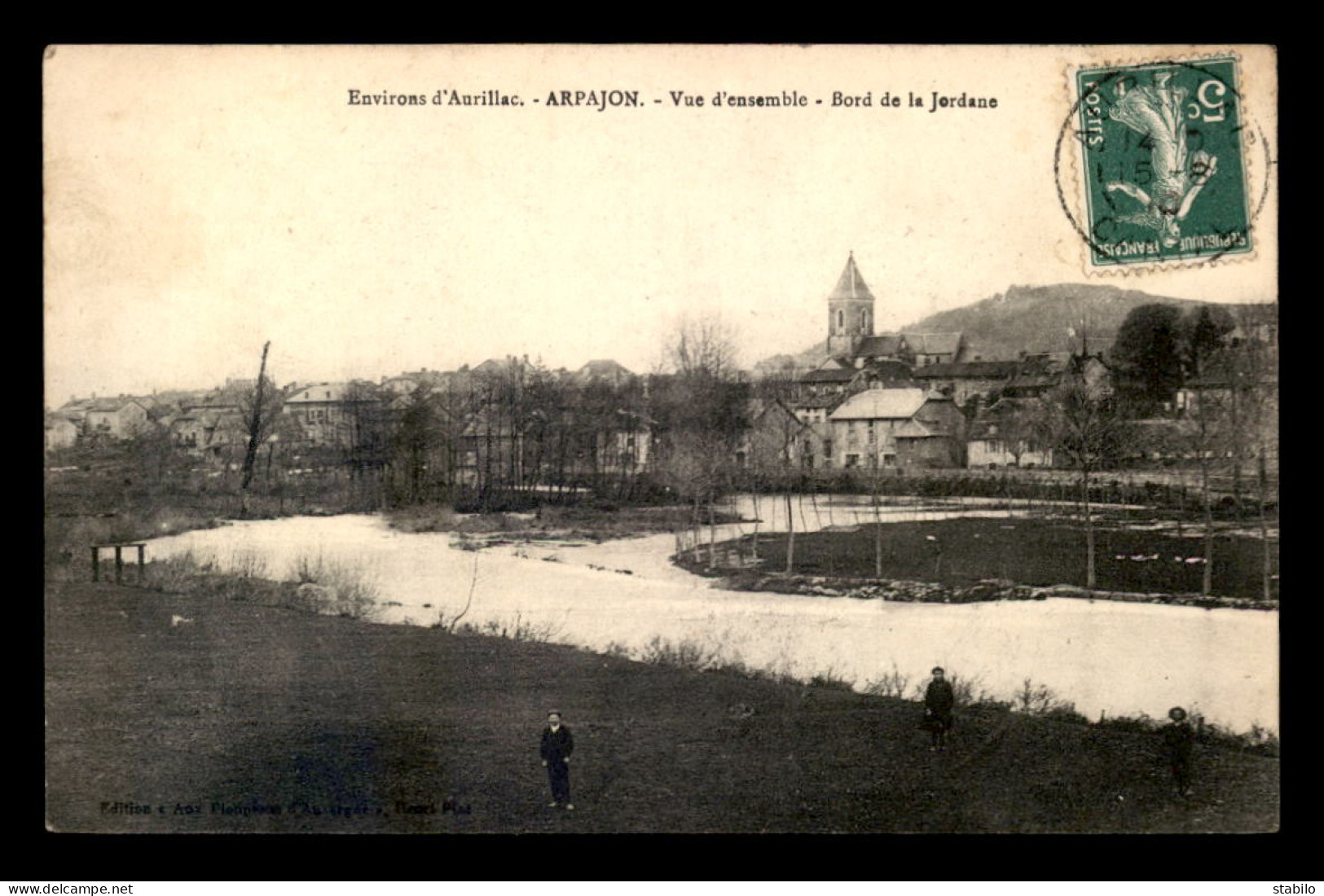 15 - ARPAJON - BORD DE LA JORDANE - Arpajon Sur Cere