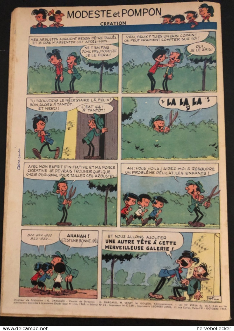 TINTIN Le Journal Des Jeunes N° 625 - 1960 - Tintin