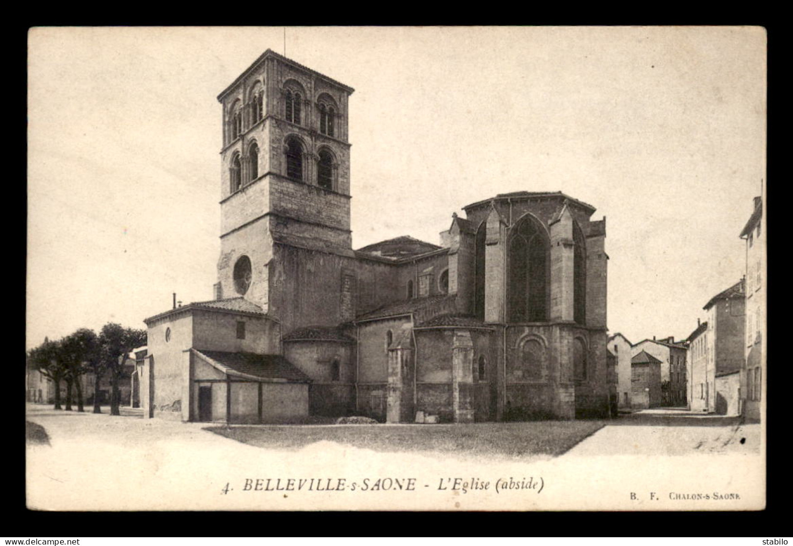 69 - BELLEVILLE-SUR-SAONE - L'EGLISE - Belleville Sur Saone