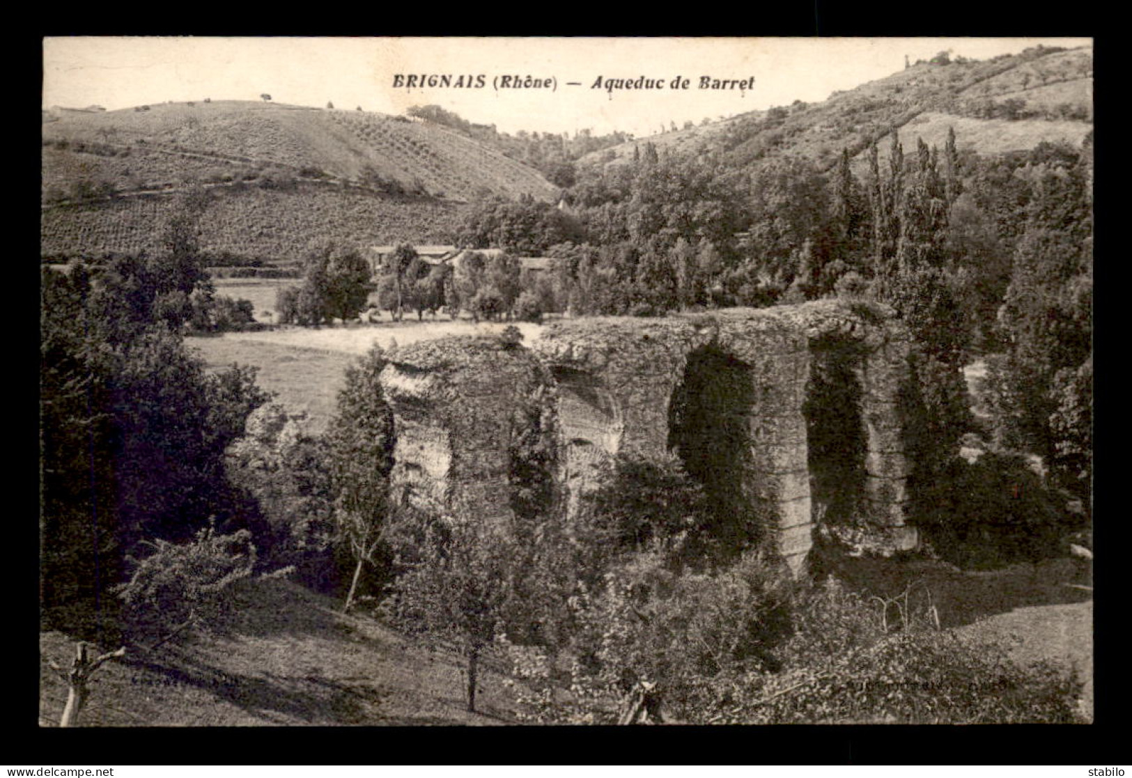 69 - BRIGNAIS - AQUEDUC DE BARRET - Brignais