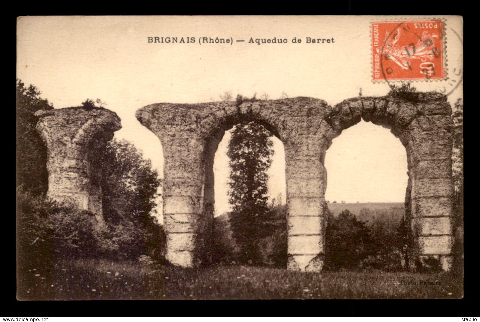 69 - BRIGNAIS - AQUEDUC DE BARRET - Brignais