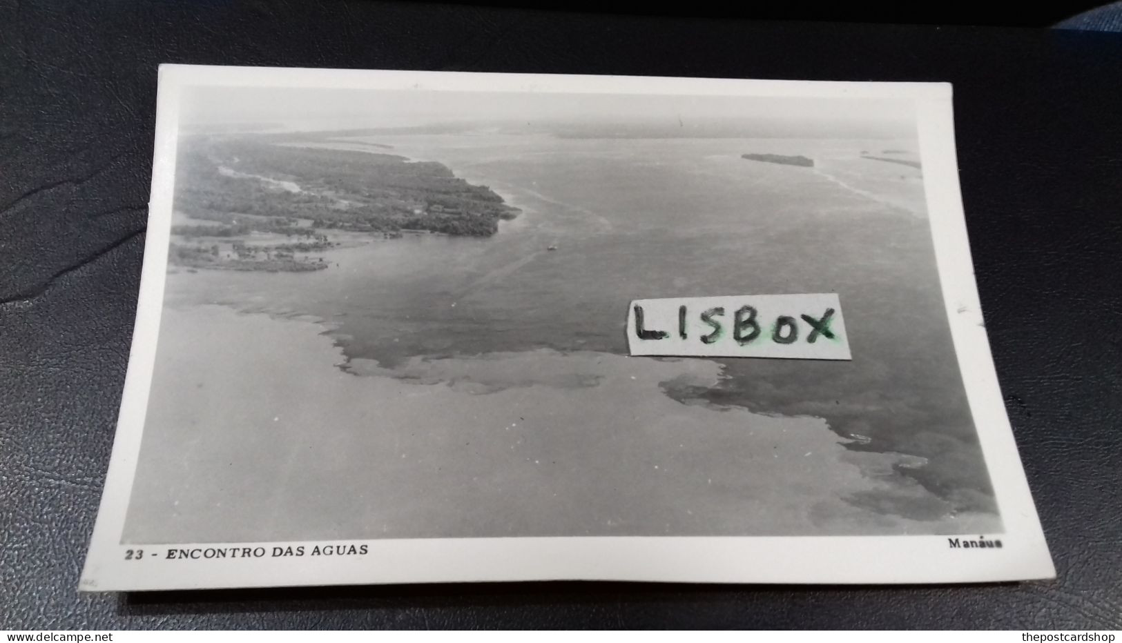 ENCONTRO DAS ÁGUAS - RIO NEGRO - RIO SOLIMÕES (RIO AMAZONAS) - MANAUS -  UNUSED ENCONTRO DAS ÁGUAS - Aerial View - Manaus