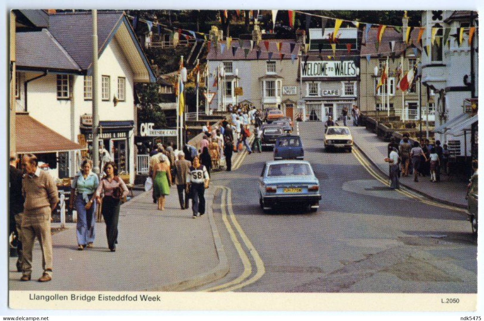 LLANGOLLEN BRIDGE, EISTEDDFOD WEEK (VOLVO) - Denbighshire