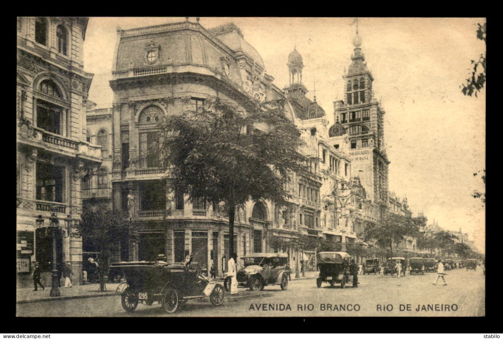 BRESIL - RIO DE JANEIRO - AVENIDA RIO BRANCO - Rio De Janeiro