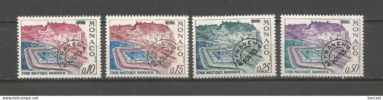 MONACO ANNEE 1964/1967  LOT DE 4 TP PREO. N°23 à 26 NEUFS** MNH TB COTE 7,20 € - Voorafgestempeld