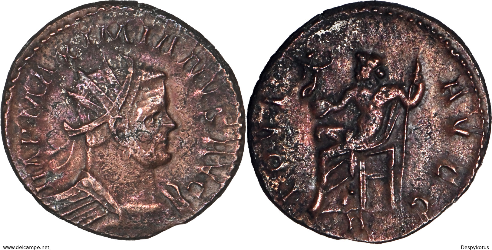 ROME - Aurelianus - MAXIMIEN HERCULE - 292 AD - IOVI AVGG - RIC.486 - 19-024 - The Tetrarchy (284 AD To 307 AD)