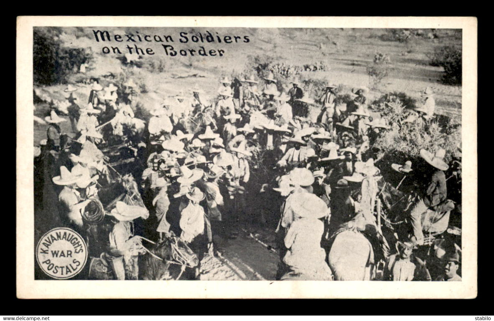 MEXIQUE - MEXICAN SOLDIERS ON THE BORDER - Mexiko